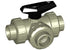 +GF+ PROGEF Ball Valve 543 T-Port EPDM w/ Fus Sock
