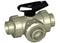 +GF+ PROGEF Ball Valve 543 T-Port EPDM w/ Fus Sock in cream 50mm size