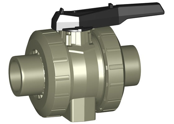+GF+ PROGEF Ball Valve 546 EPDM w/ Ins., SDR17.6