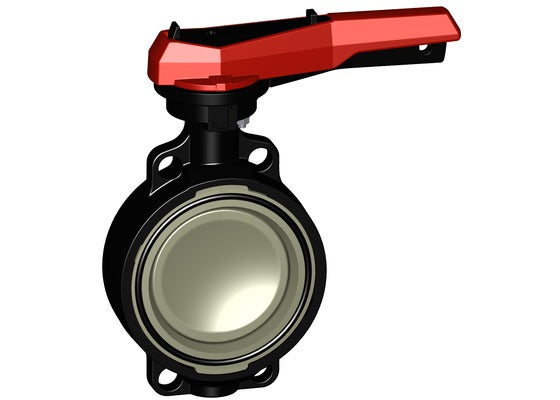 +GF+ PROGEF Butterfly Valve 567 EPDM w/ Hand Lever