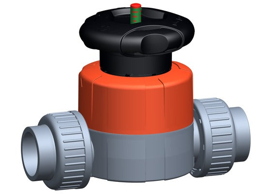 +GF+ ABS Diaphragm Valve 514 EPDM 1 1/4"