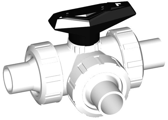 GF SYGEF-Standard Ball Vlv, BF Spig. 543 L-Port FPM