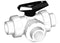 GF SYGEF-Standard Ball Vlv Thd Sock. 543 L-Port FPM in white 25mm size