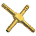 Brass Equal Cross Hose Tail