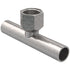 Mapress Cst.  T-Piece Female Thread & Plain Ends