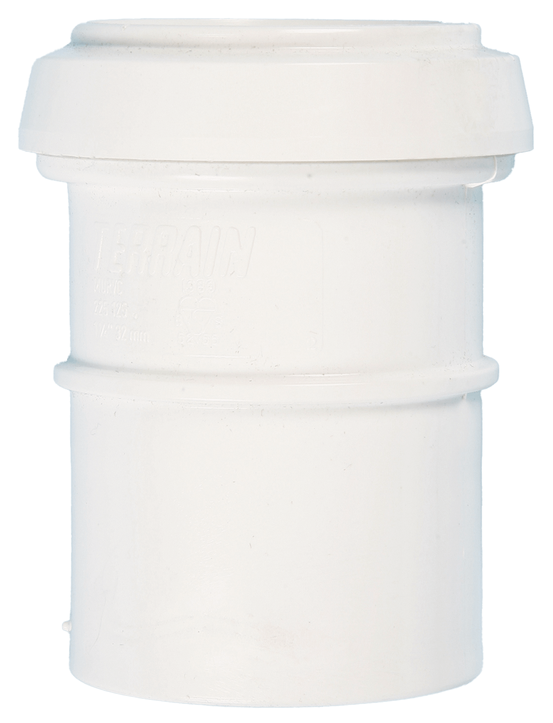 Polypipe Solvent Waste Expansion Couple Grey