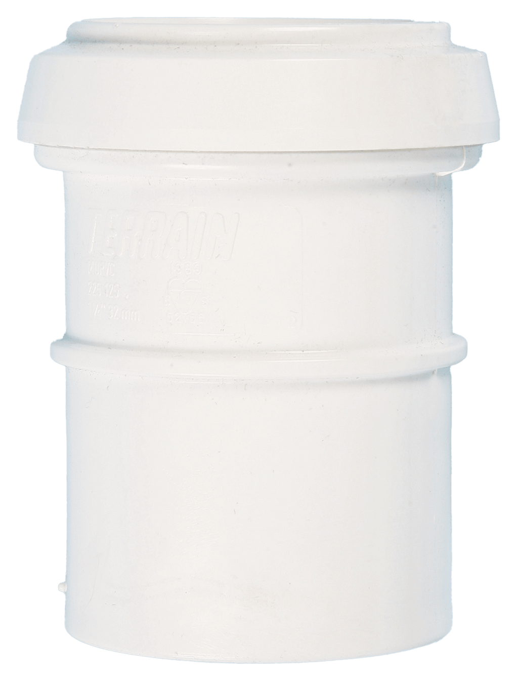 Polypipe Solvent Waste Expansion Couple Grey
