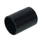 FloPlast WS08B 40mm BLACK ABS STR.C0UPLING