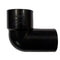 FloPlast WS27B 40mm BLACK ABS 90* CONV.BEND