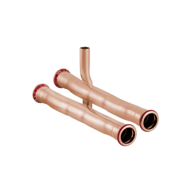 Mapress Copper Conn. Tee Set for Return flow
