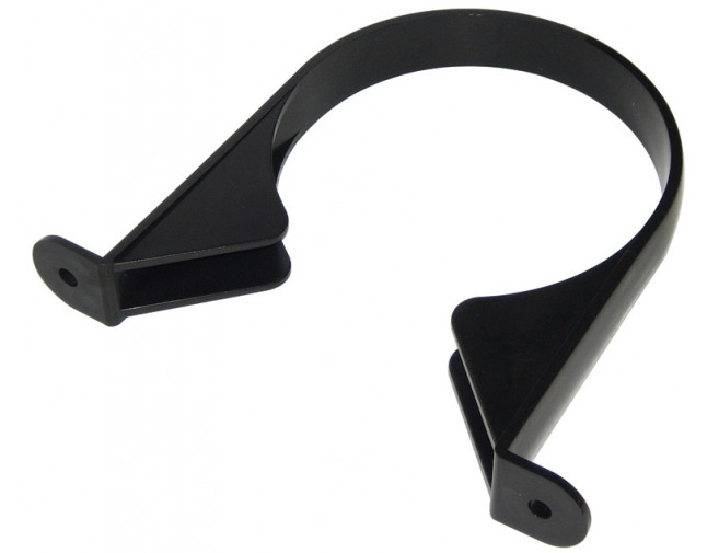FloPlast Black PP Pipe Clip