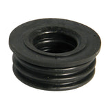 FloPlast Black PVC-U Rubber Push-Fit Boss Adaptor