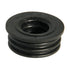 FloPlast Black PVC-U Rubber Push-Fit Boss Adaptor