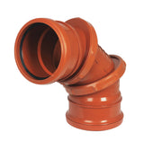 Floplast Universal Bend in terracotta 110mm size