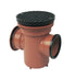 Floplast Back Inlet Bottle Gully in terracotta 110mm size