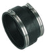 FloPlast D103 Flexible Adaptor 120-136mm/96-114mm in black 120mm size
