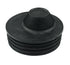 FloPlast D95 Universal Waste Adaptor 110mm in black 110mm size