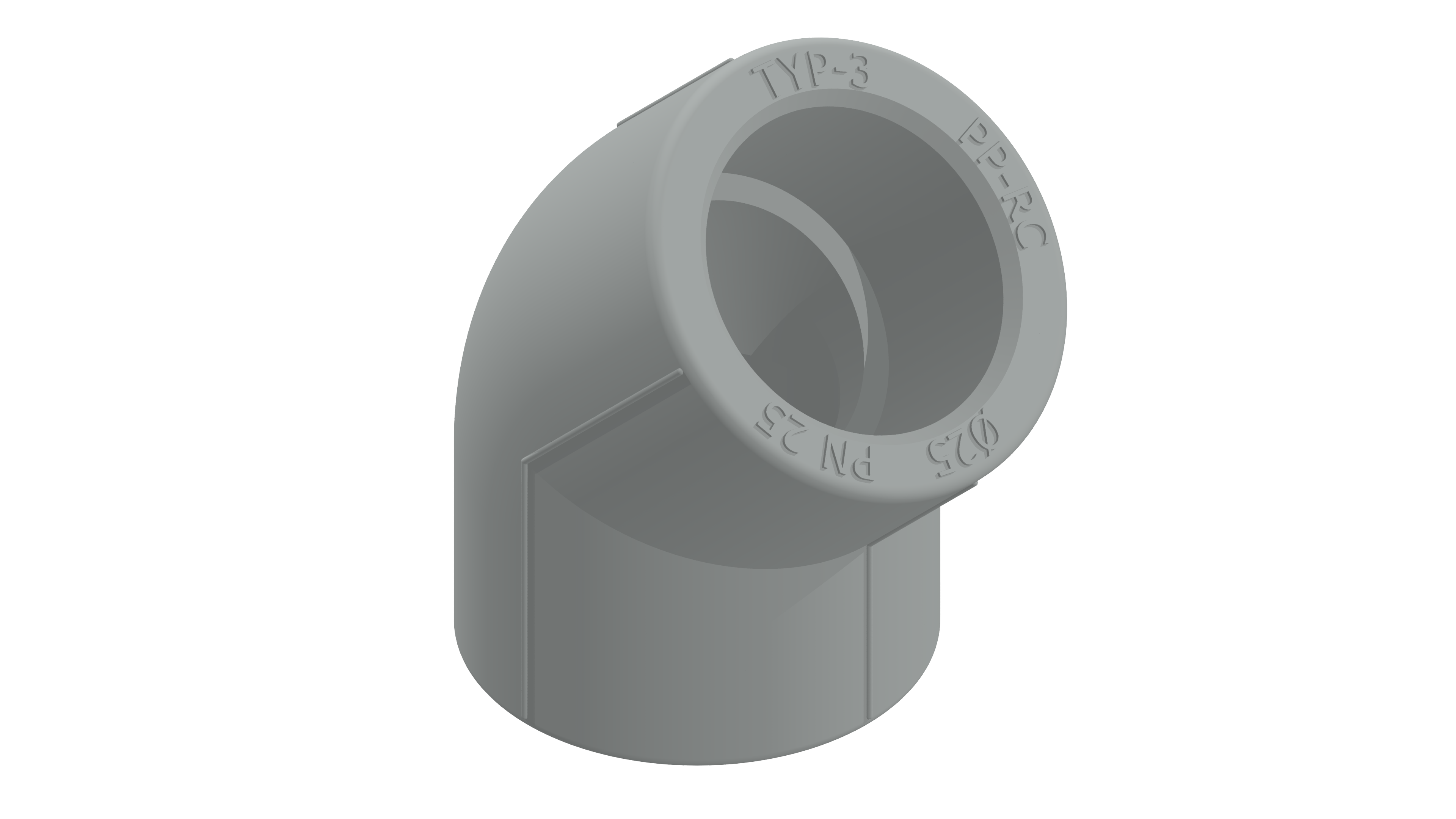 Polypipe MecFlow Fusion Elbow Socketed 45 Deg