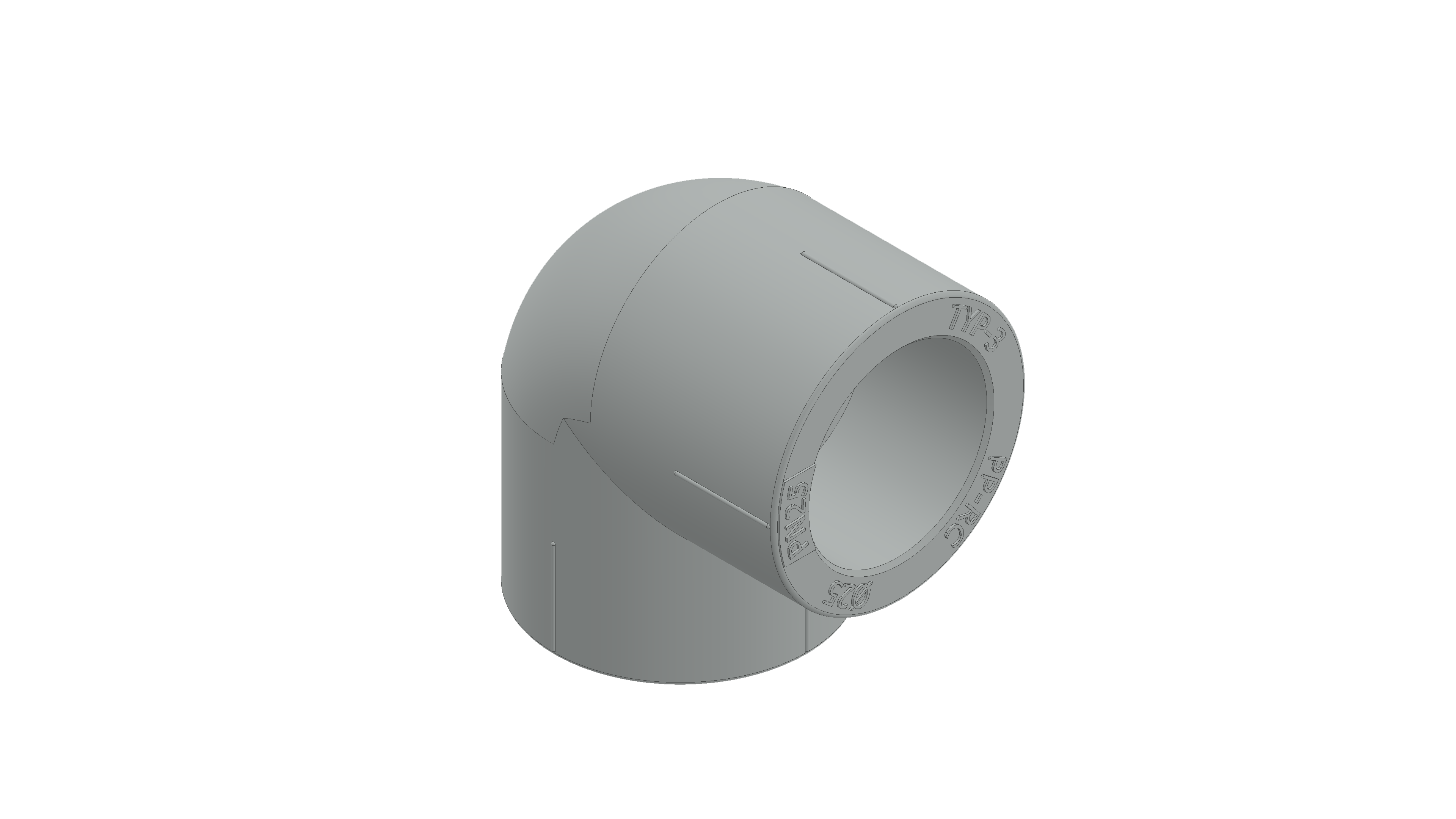 Polypipe MecFlow Fusion Elbow Socketed 90 Deg