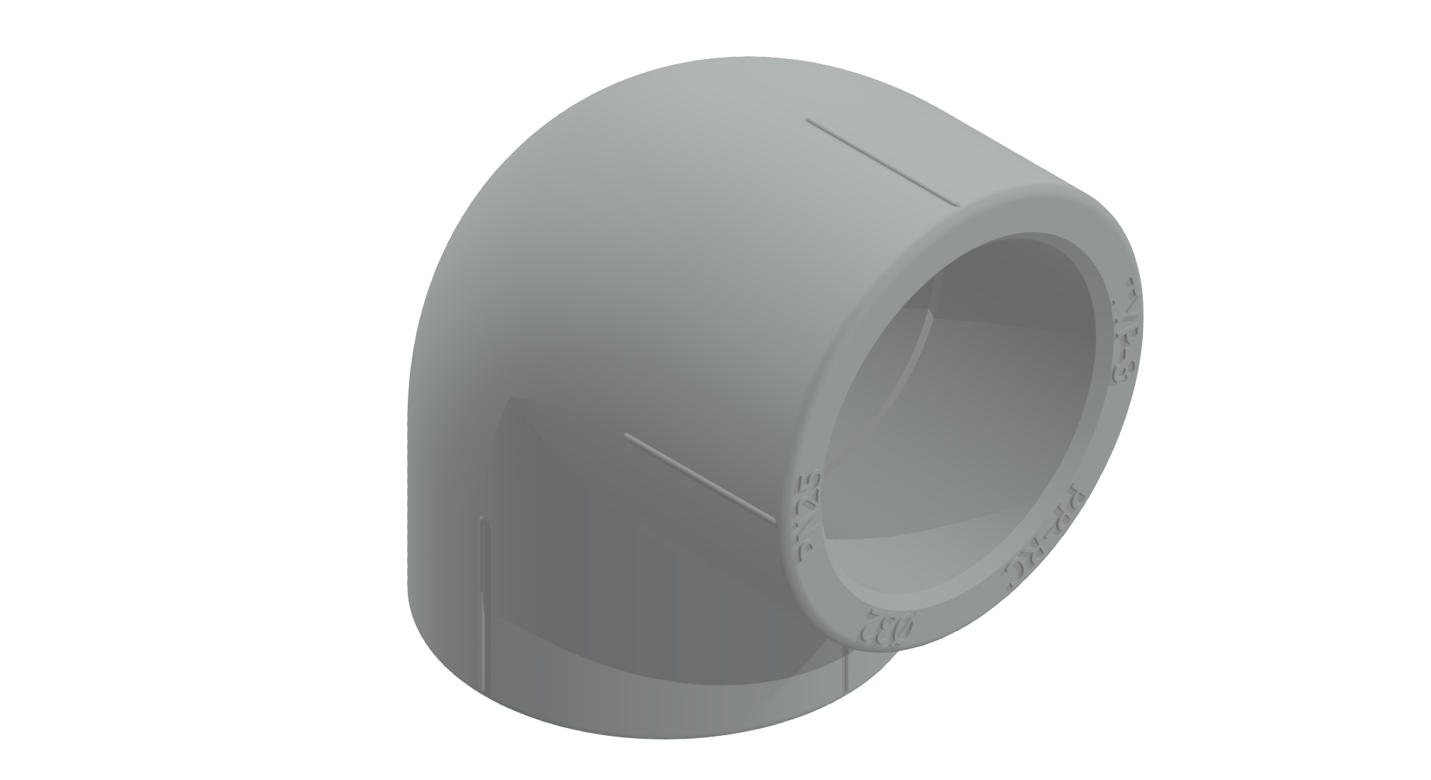 Polypipe MecFlow Fusion Elbow Socketed 90 Deg