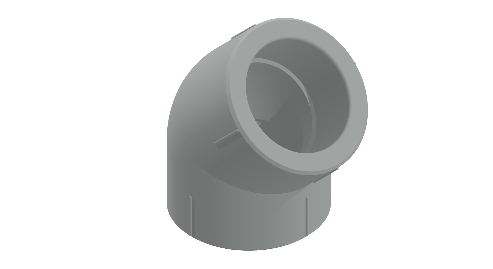 Polypipe MecFlow Fusion Elbow Socketed 45 Deg