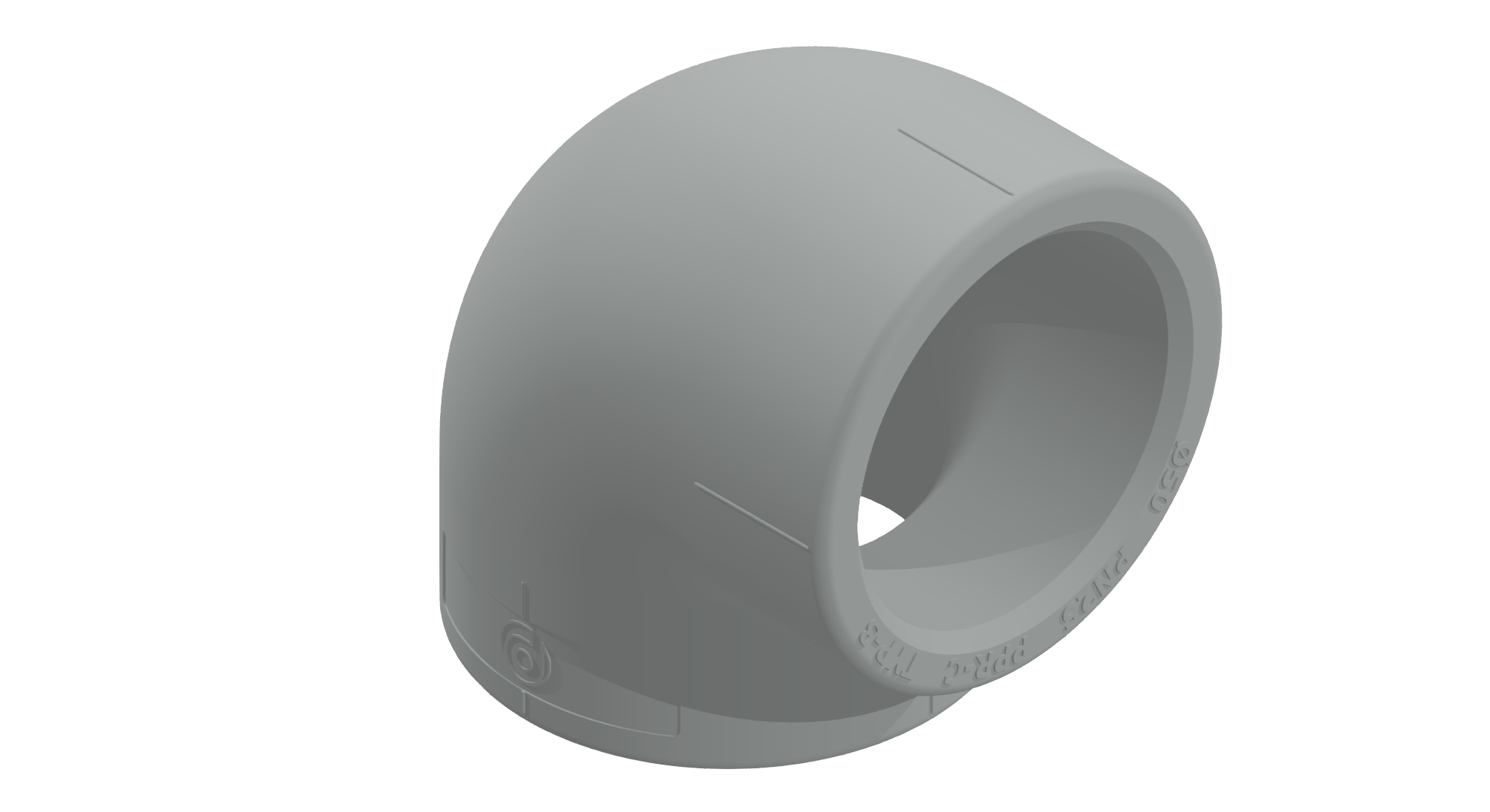 Polypipe MecFlow Fusion Elbow Socketed 90 Deg