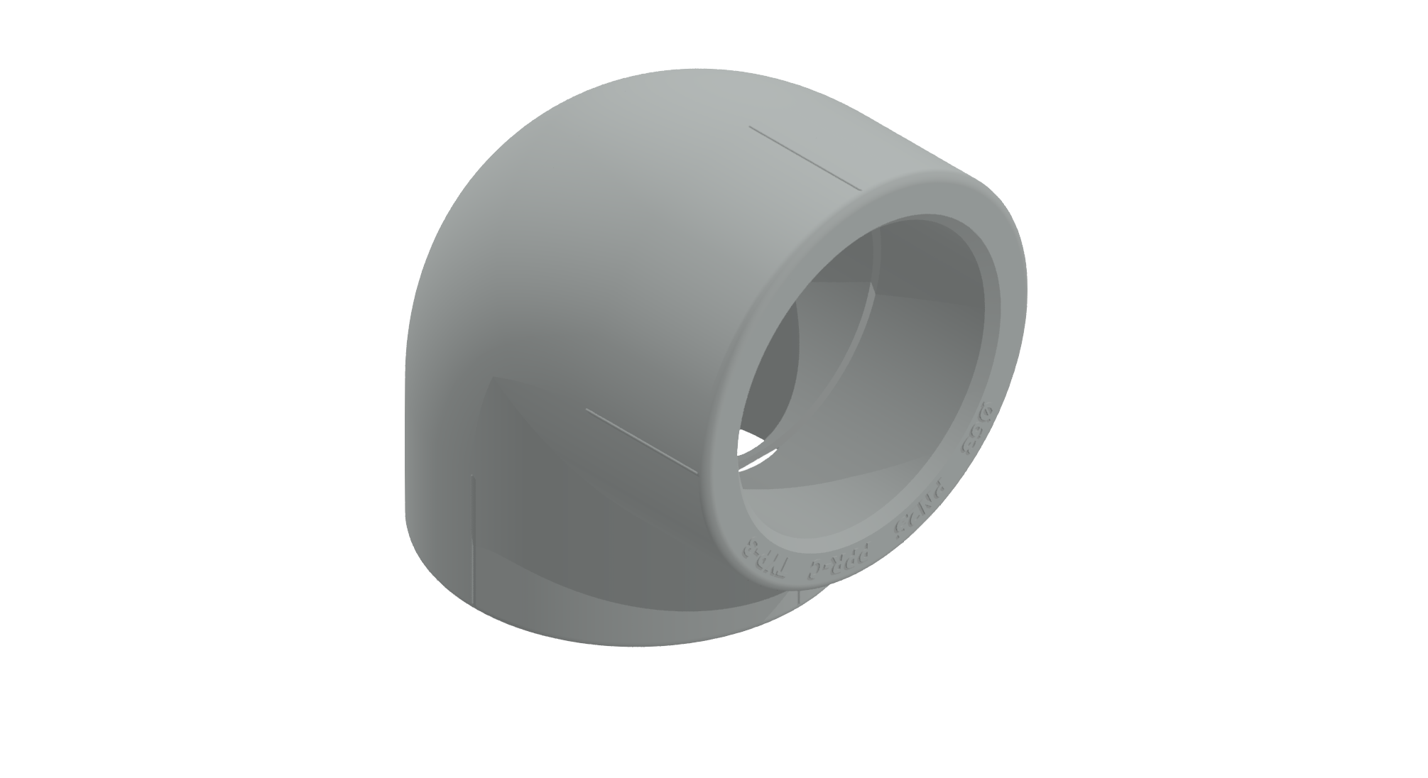Polypipe MecFlow Fusion Elbow Socketed 90 Deg