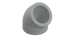 Polypipe MecFlow Fusion Elbow Socketed 45 Deg