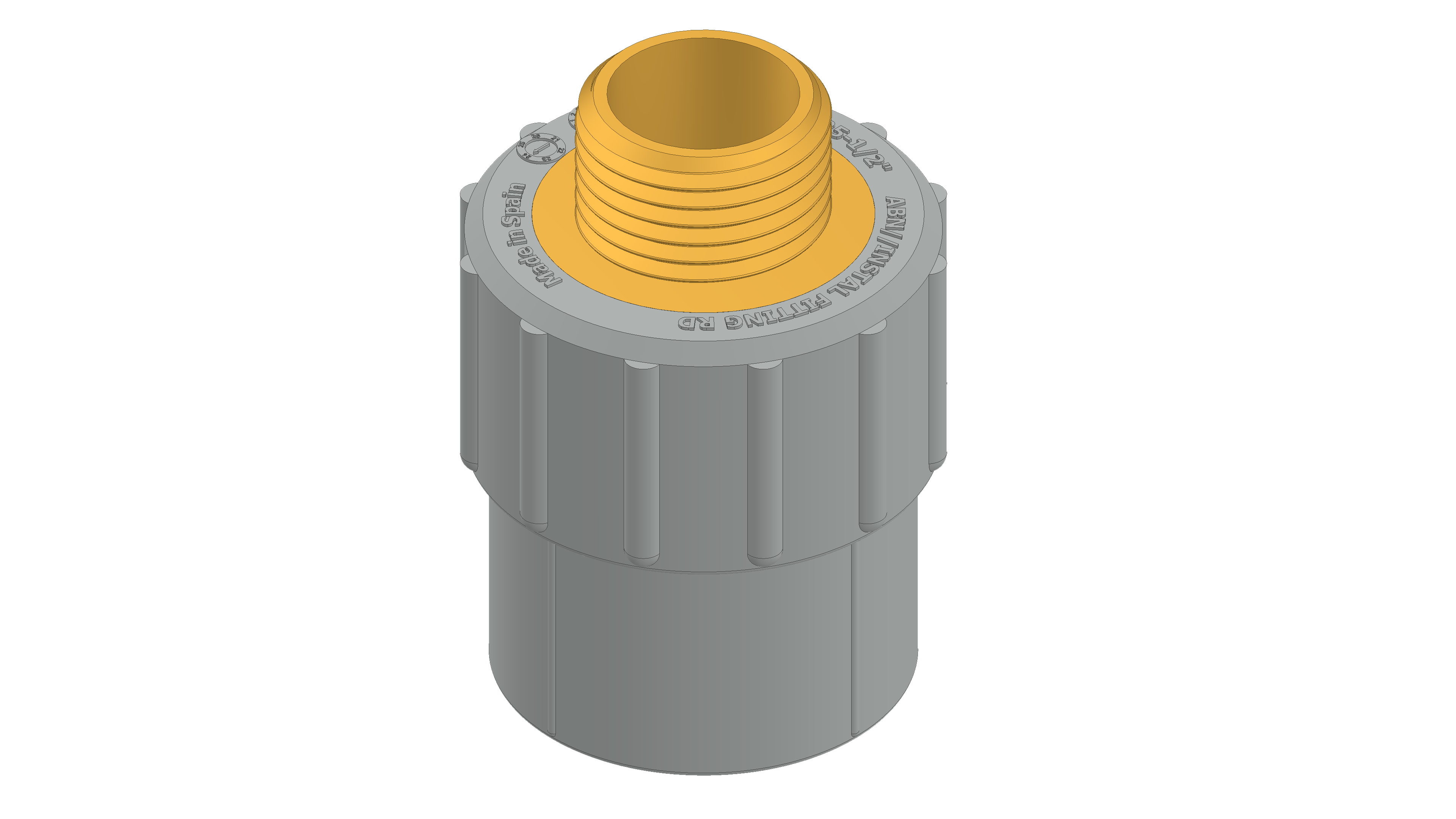 Polypipe MecFlow Fusion Adaptor Skt BSPM