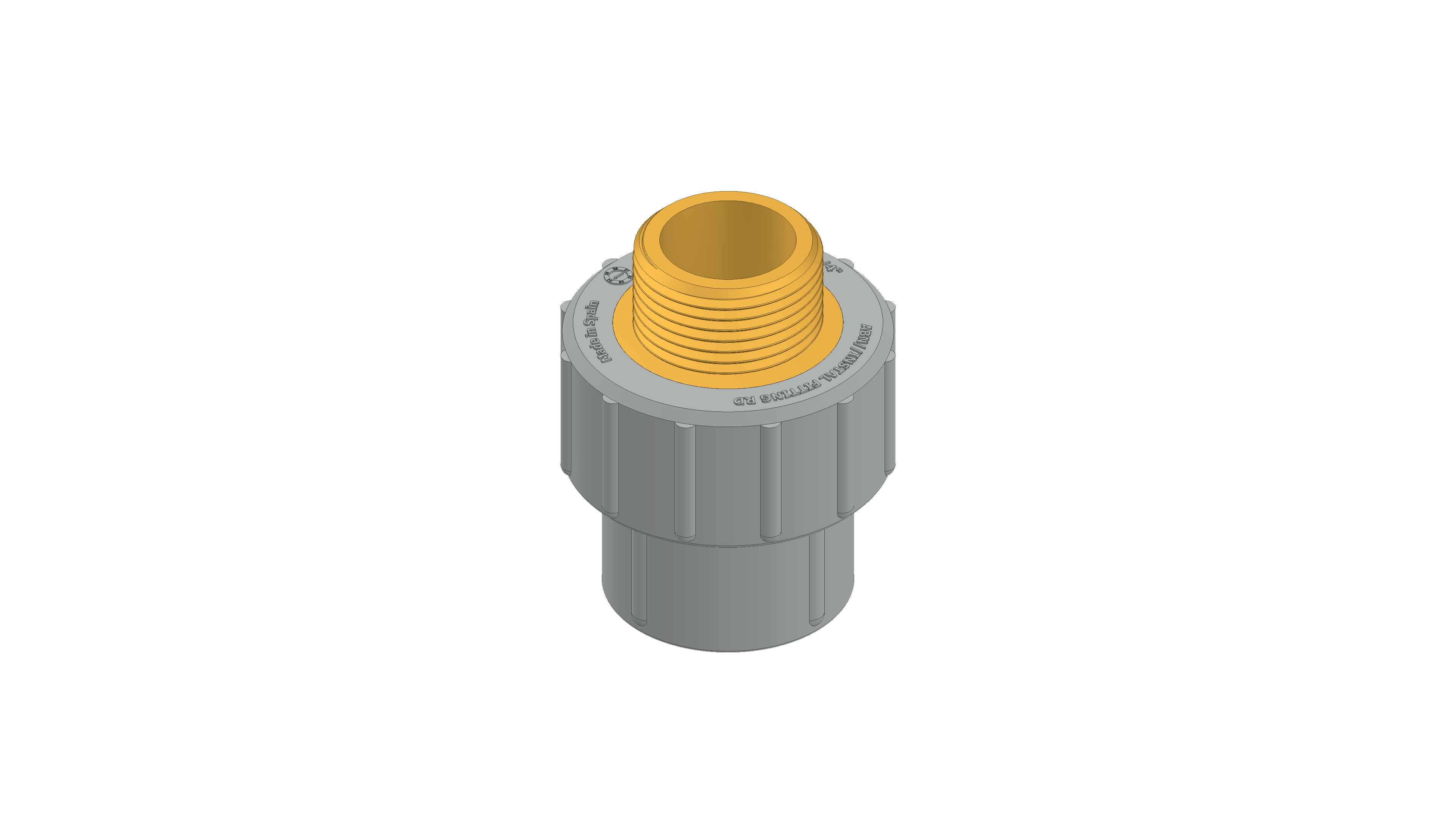 Polypipe MecFlow Fusion Adaptor Skt BSPM