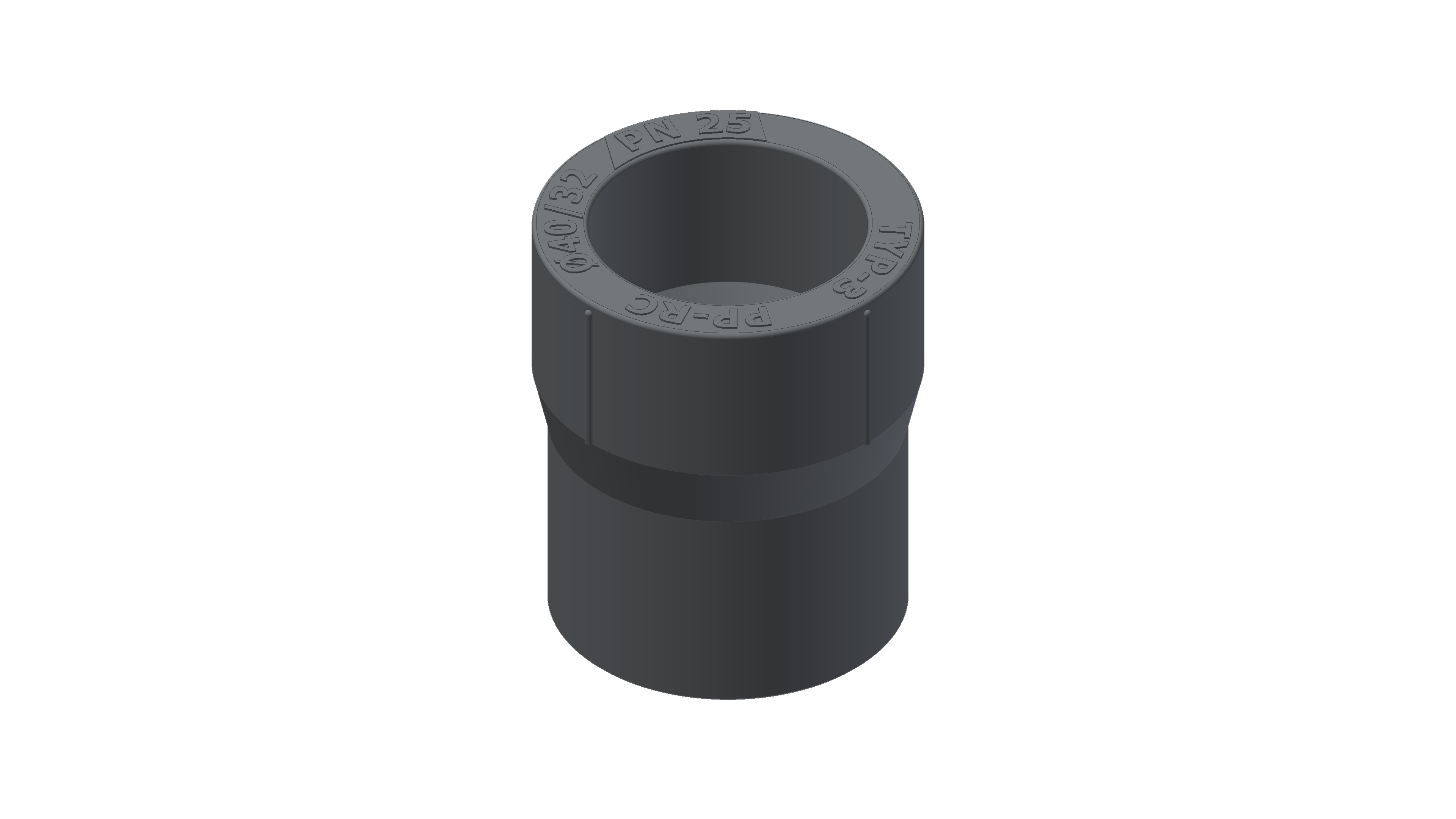 Polypipe MecFlow Fusion Reducer Spig xSkt