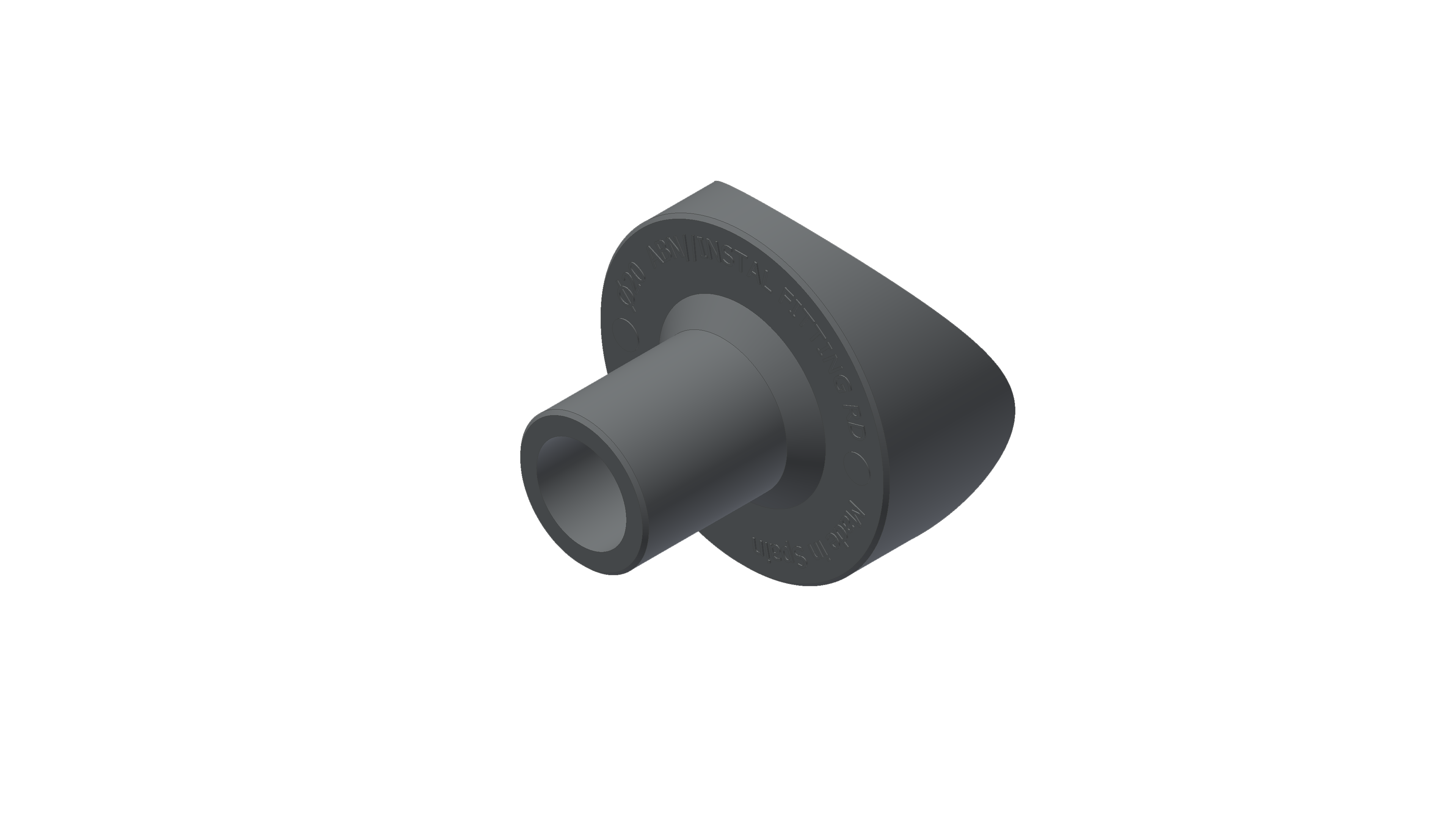Polypipe MecFlow Fusion Saddle Male