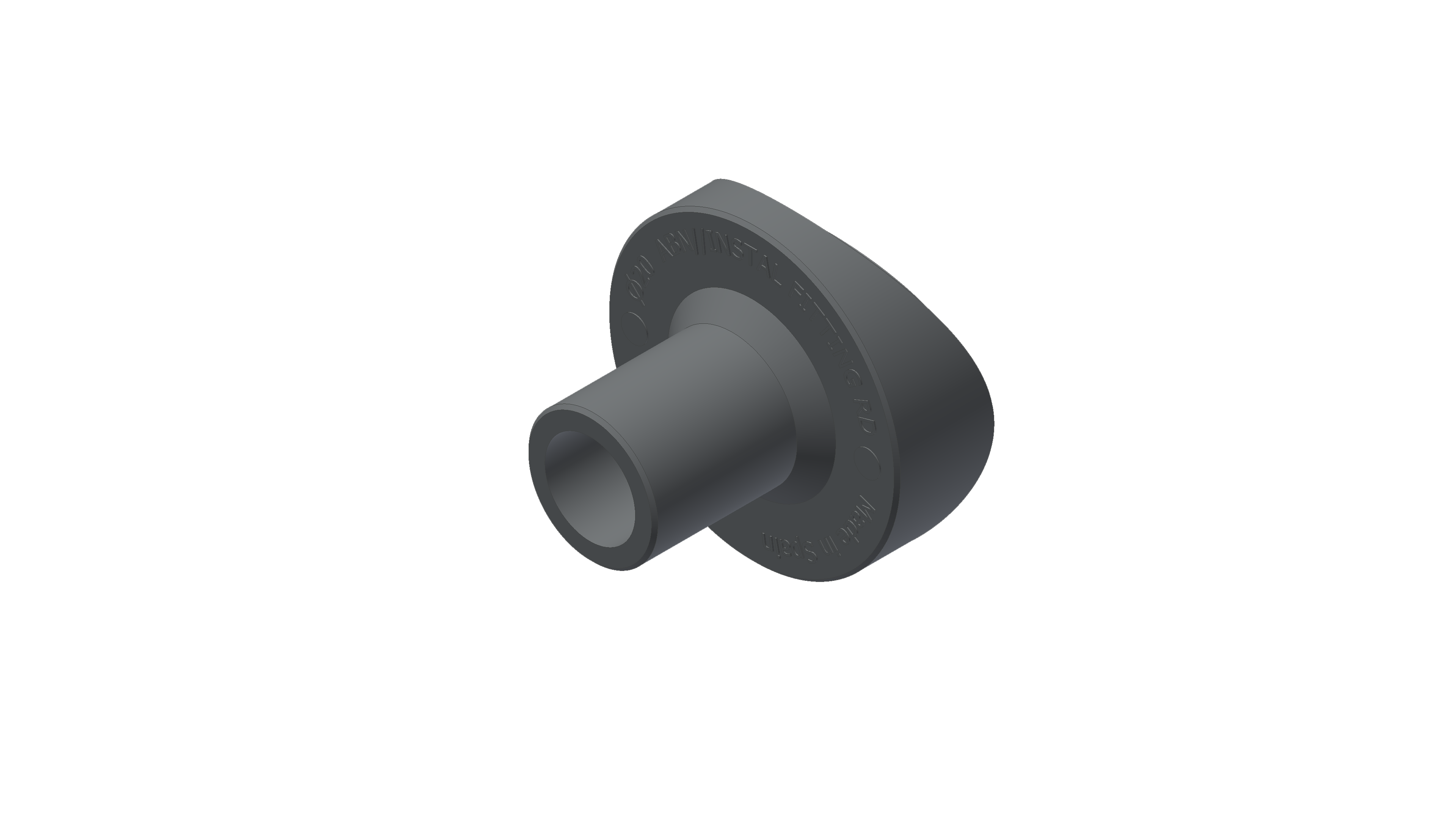 Polypipe MecFlow Fusion Saddle Male