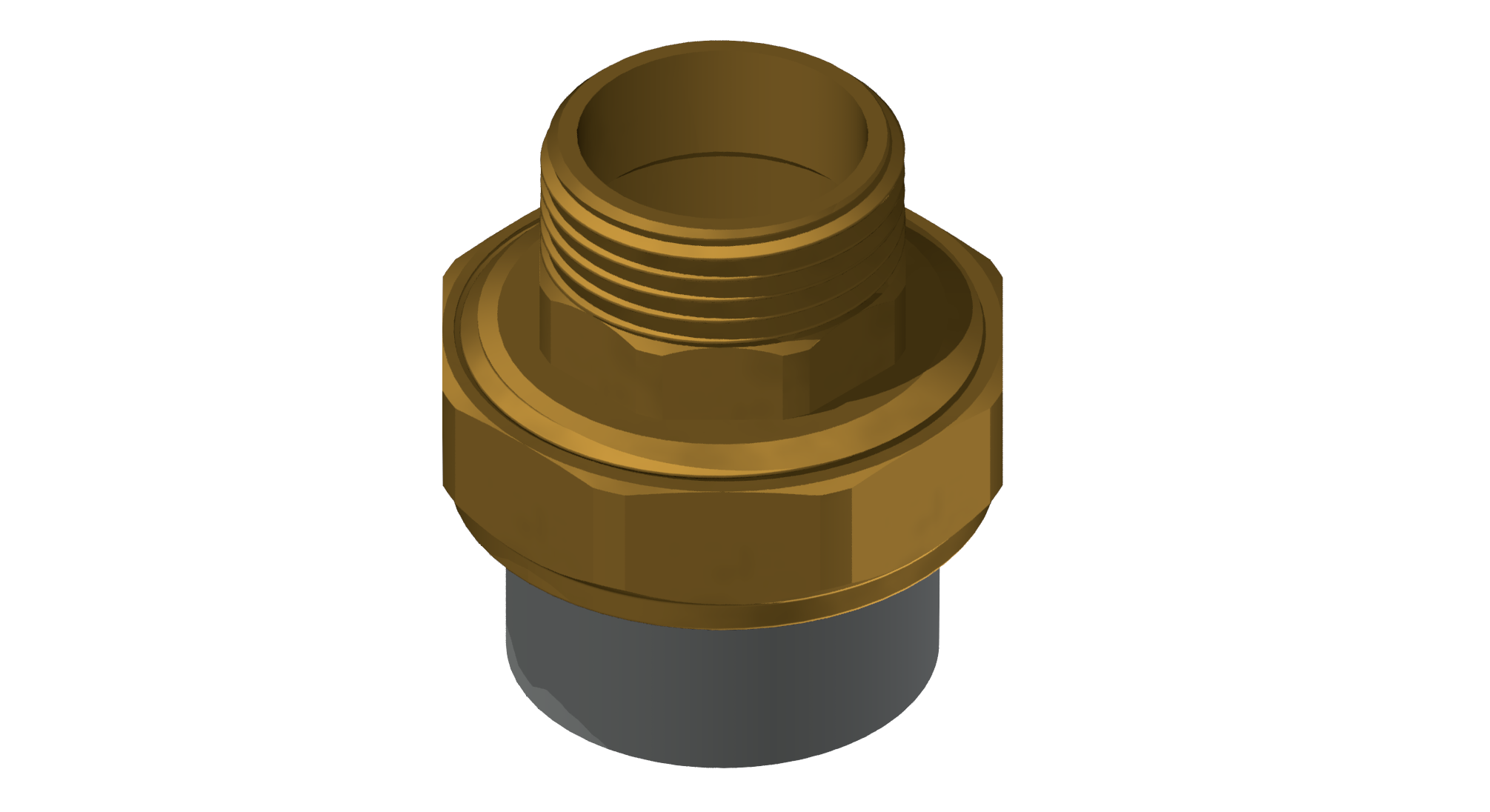 Polypipe MecFlow Fusion AdpUnion Skt x BSPM