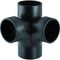 Geberit Silent-db20 corner branch fitting 88.5°, swept-entry