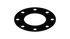 Polypipe MecFlow Fusion EPDM Full Face Gasket PN16