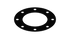 Polypipe MecFlow Fusion EPDM Full Face Gasket PN16