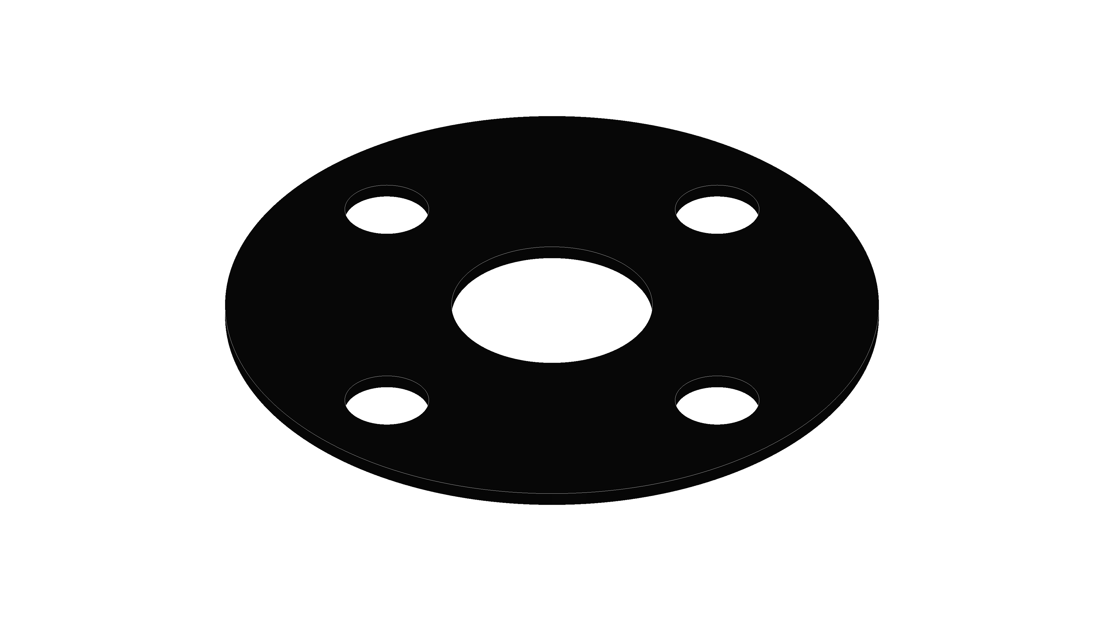 Polypipe MecFlow Fusion EPDM Full Face Gasket PN16