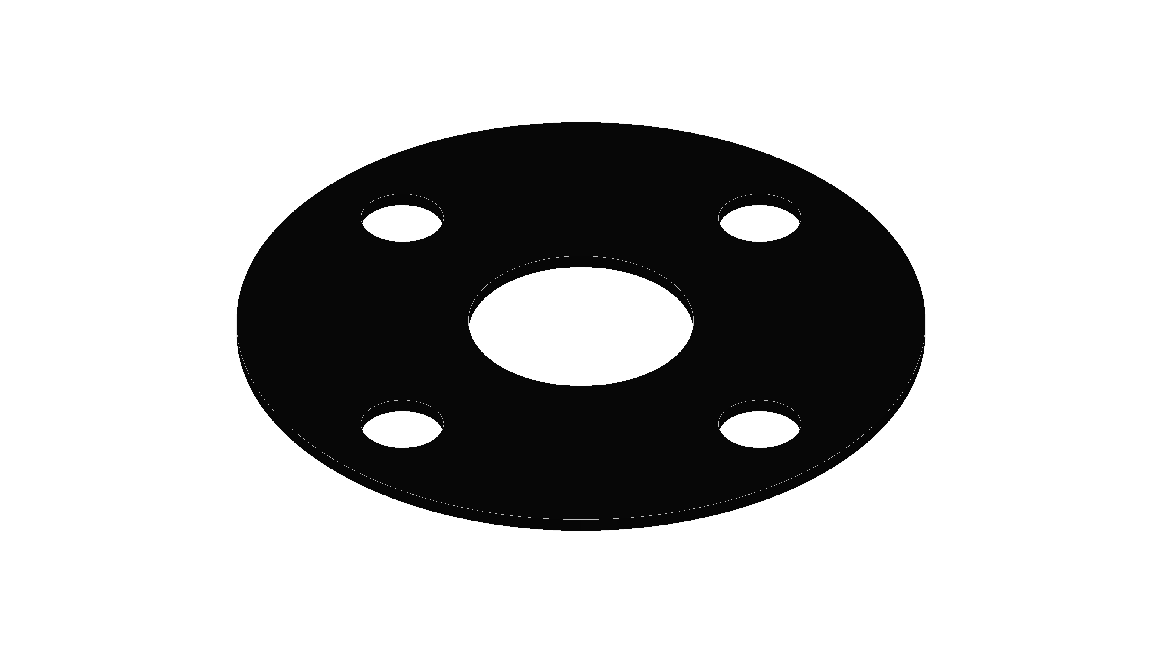 Polypipe MecFlow Fusion EPDM Full Face Gasket PN16