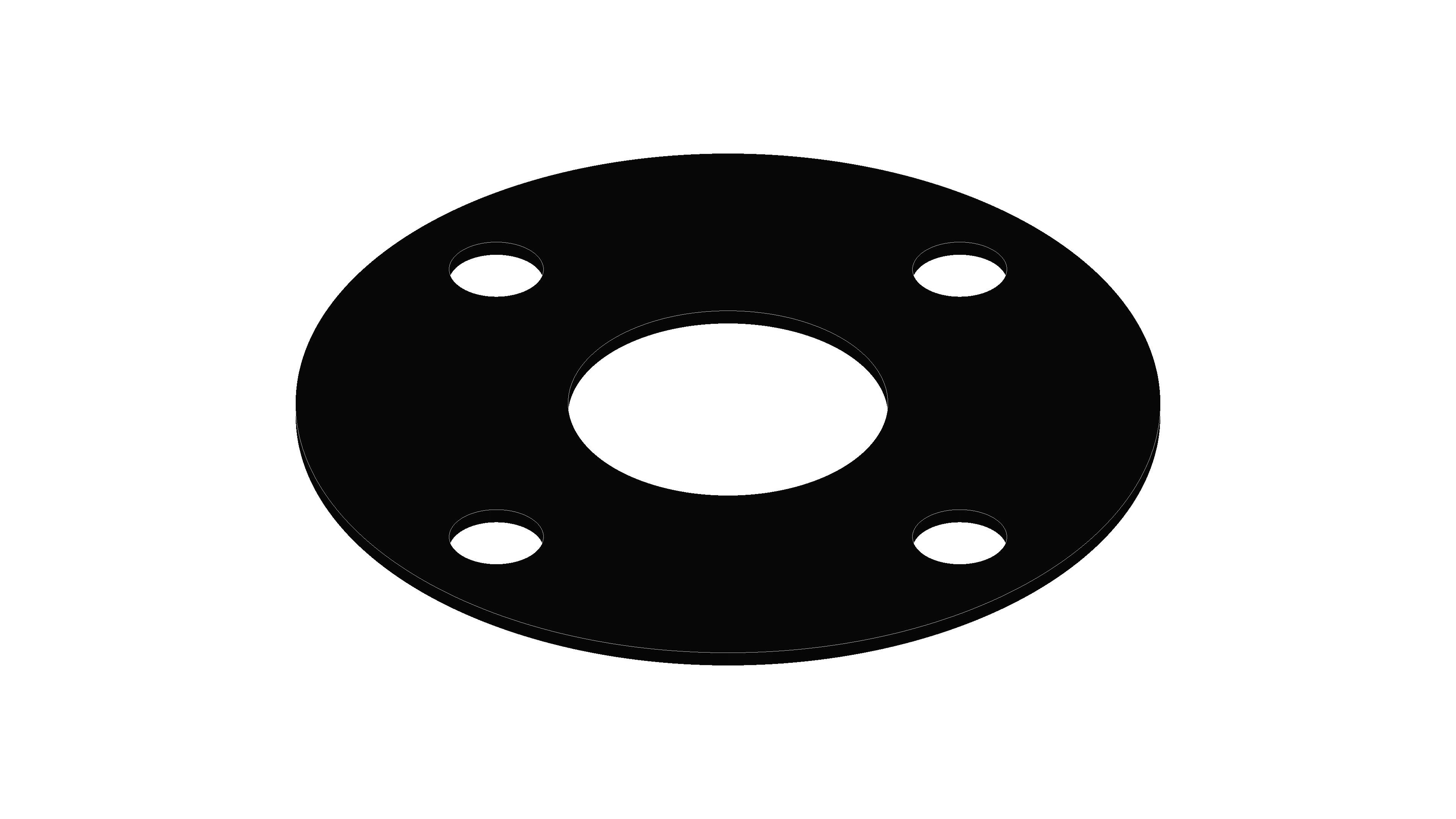 Polypipe MecFlow Fusion EPDM Full Face Gasket PN16