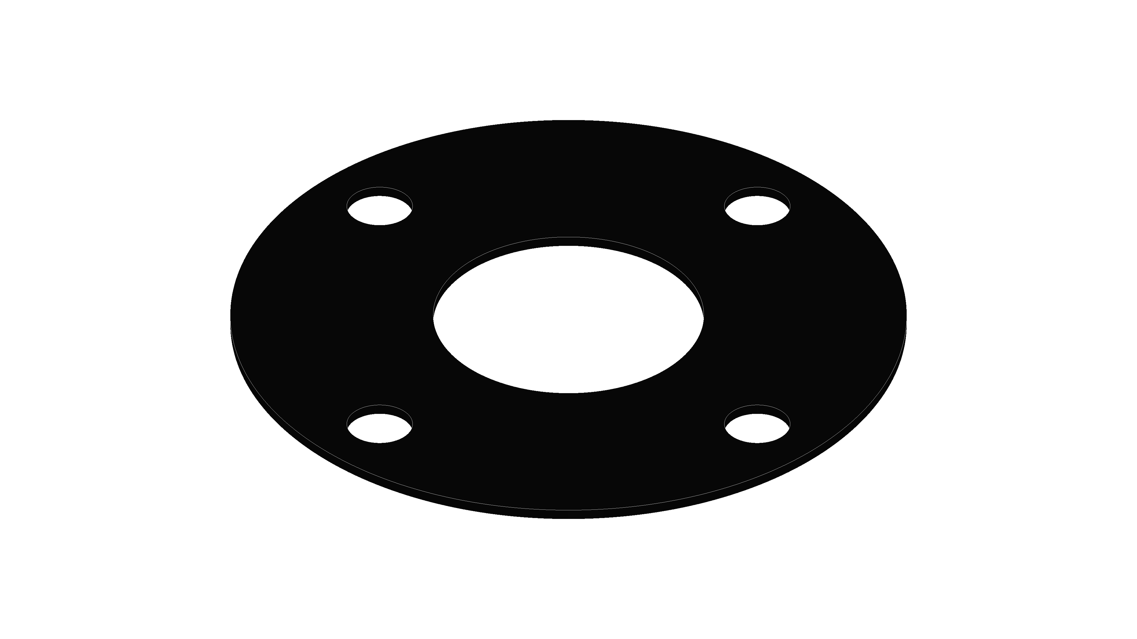 Polypipe MecFlow Fusion EPDM Full Face Gasket PN16