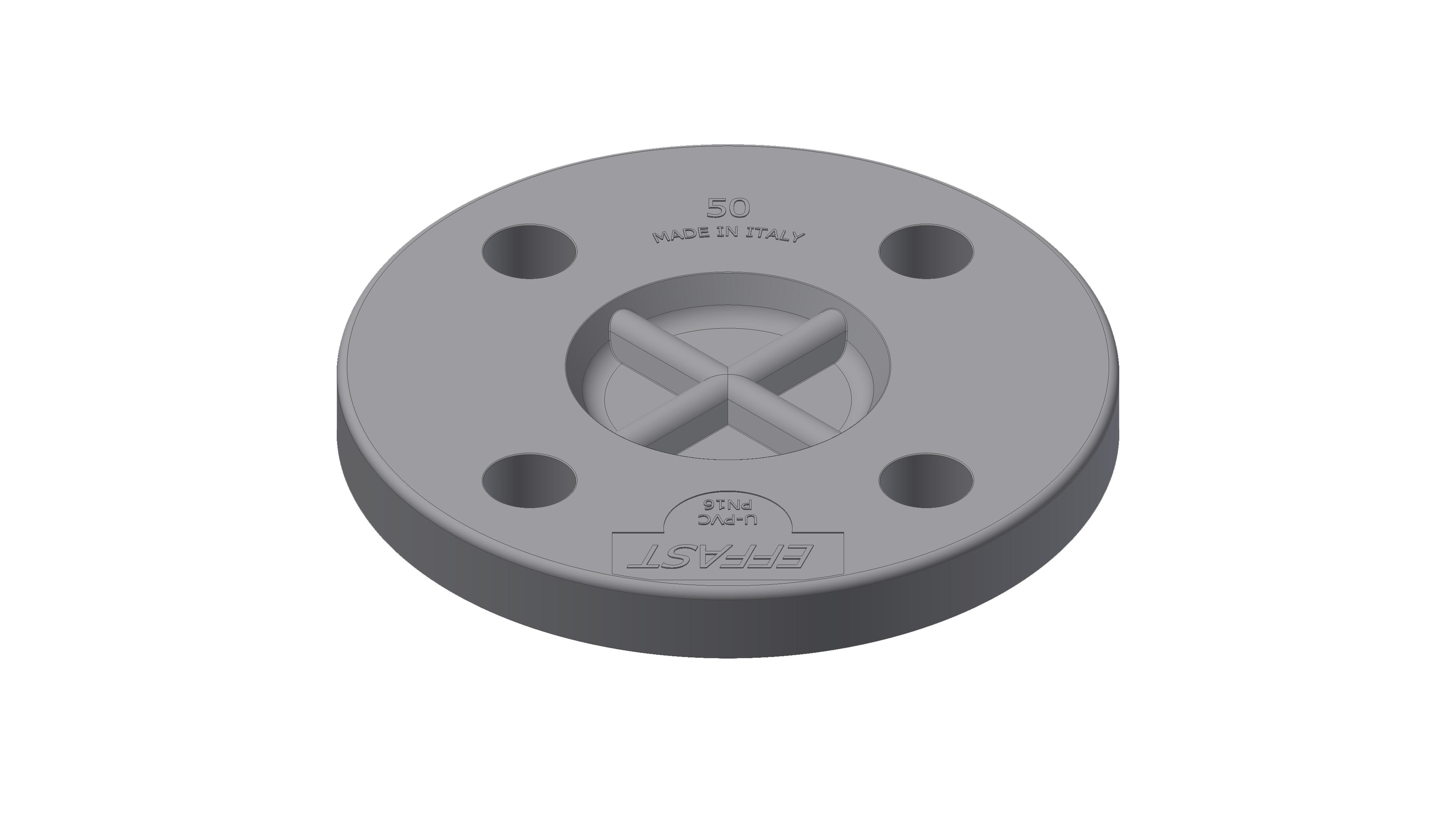 Polypipe MecFlow Fusion Blank Flange PVC PN16