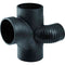 Geberit Silent-db20 duct branch fitting 88.5°, swept left