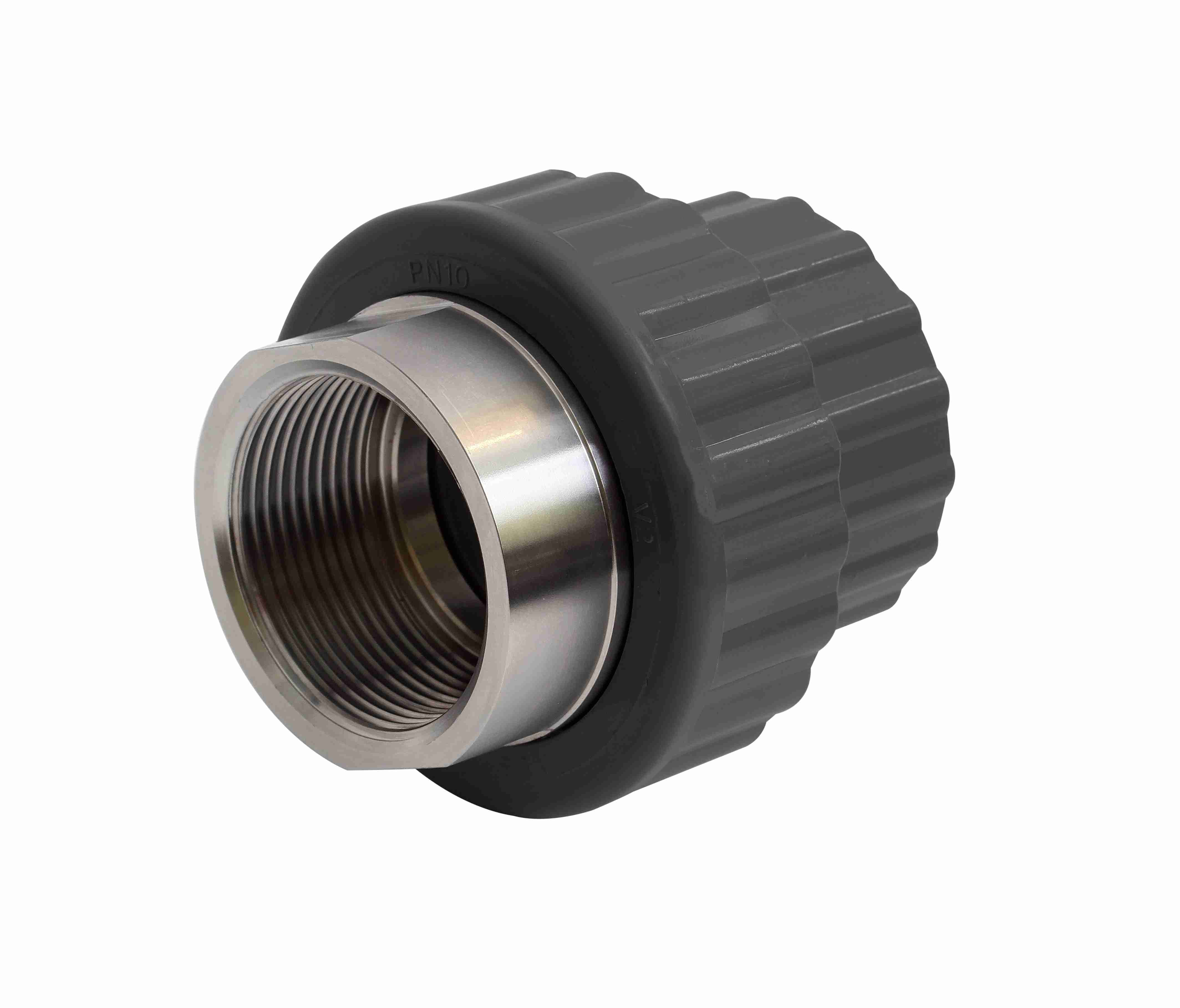 Durapipe PVC-U St.St. Female Composite Union in grey 32mm size