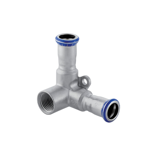 Mapress Stainless Steel corner Elb 90, Offset 15mm 1=15mm Rp1/2"