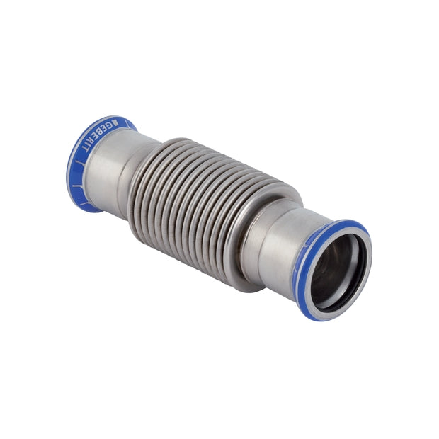 Mapress Stainless Steel Axial Expansion Fitting with Pressing Sockets