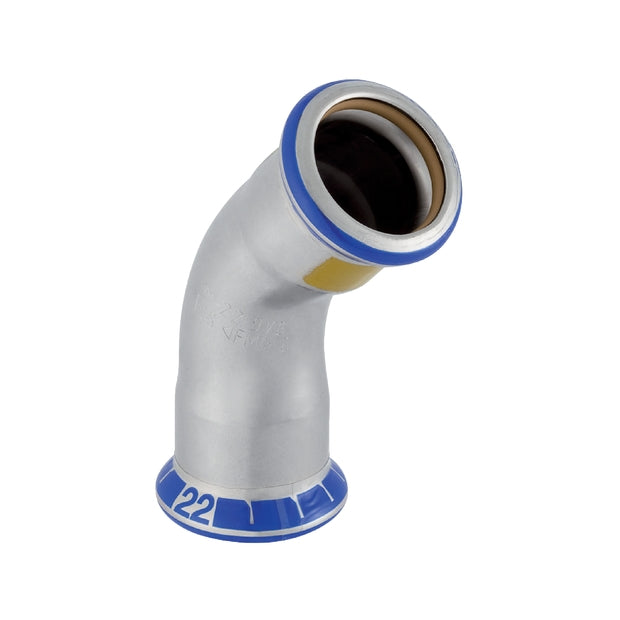 Mapress Stainless Steel 45 Degree Bend (Gas)