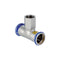 Mapress Stainless Steel T-Piece with Female Thread (Gas)
