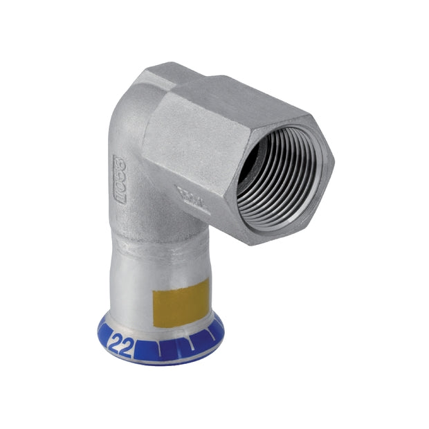 Mapress Stainless Steel Elbow Adpt 90 w/ F.I. Gas