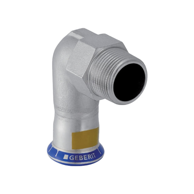 Mapress Stainless Steel Elbow Adpt 90 w/ M.I. Gas